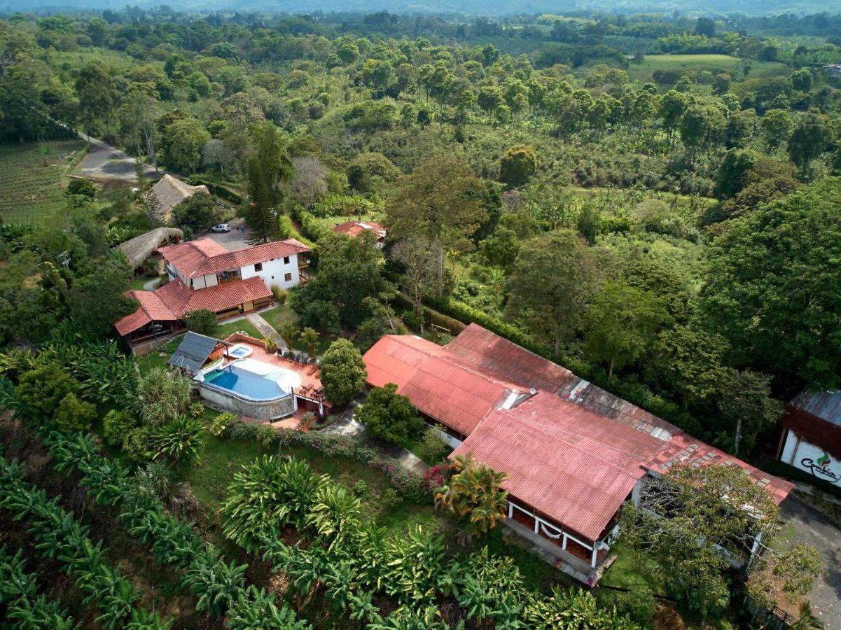 Hotel Hacienda Combia El Caimo Exterior foto