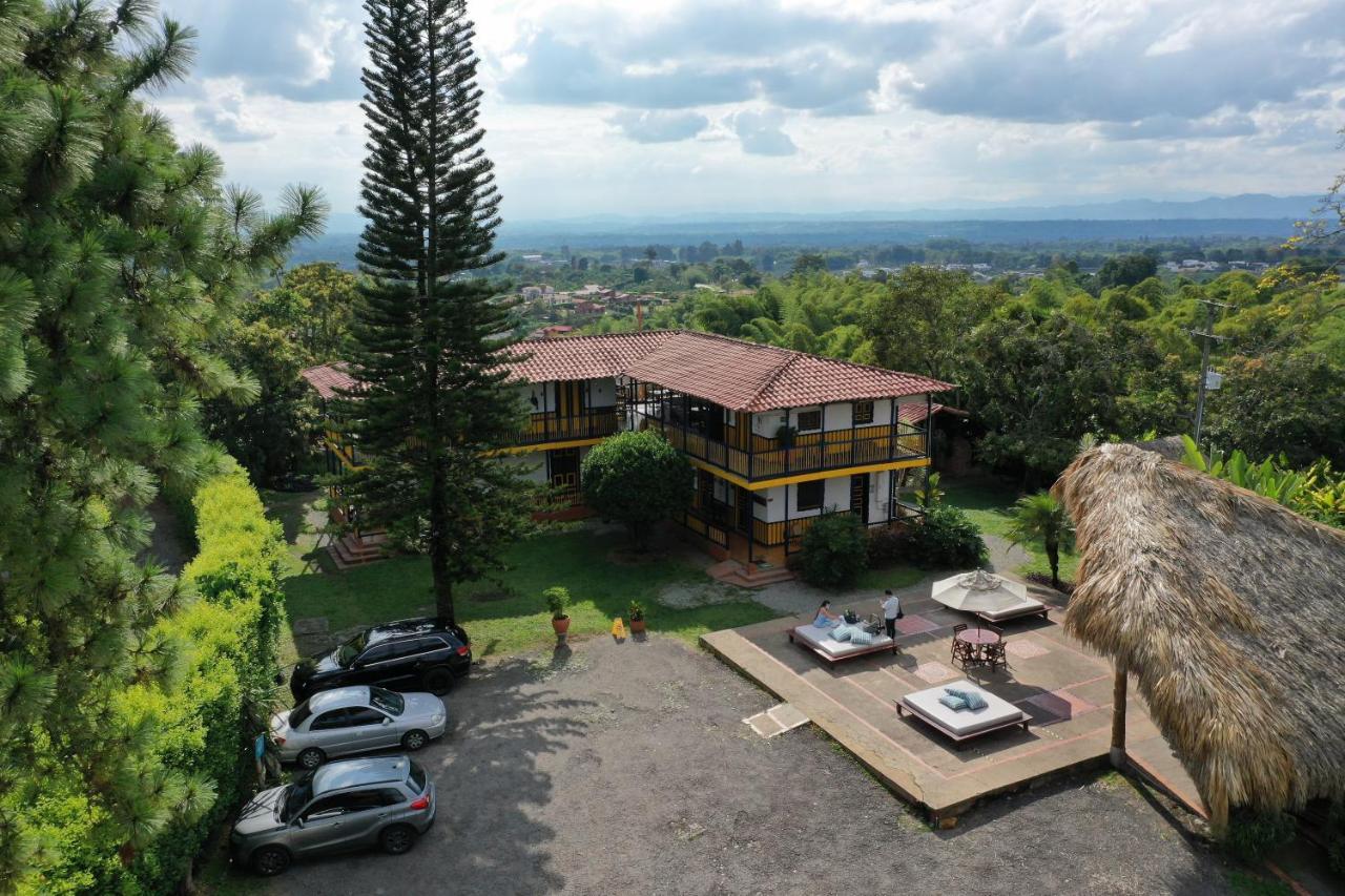 Hotel Hacienda Combia El Caimo Exterior foto