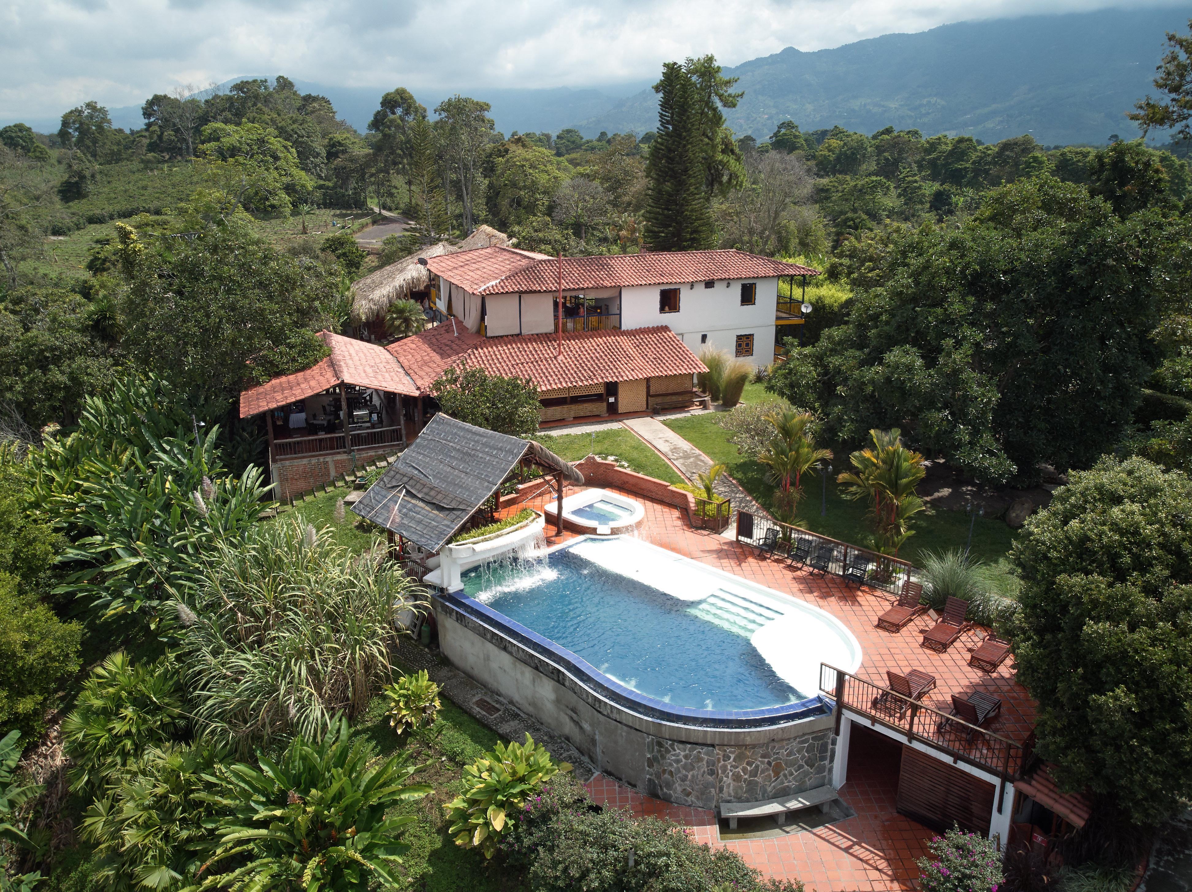 Hotel Hacienda Combia El Caimo Exterior foto