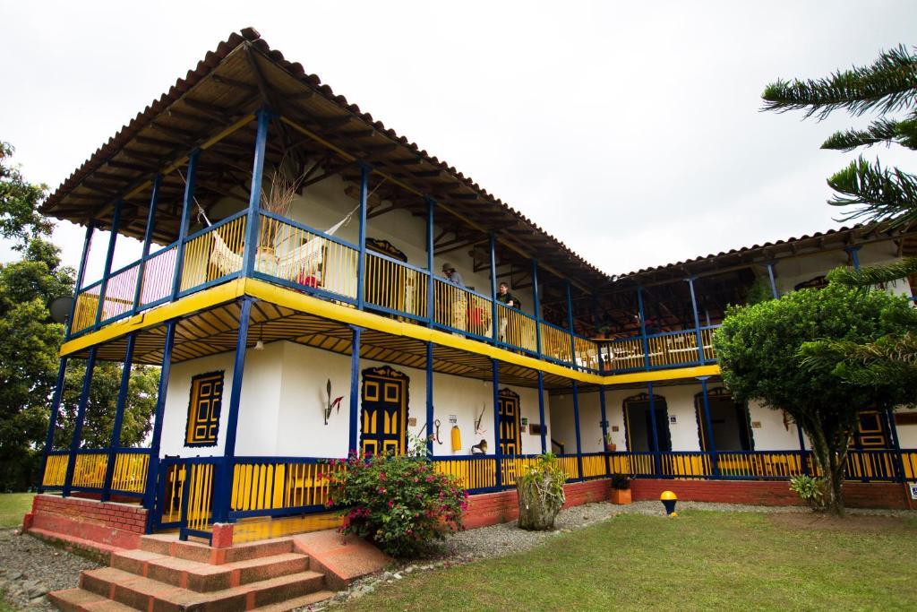 Hotel Hacienda Combia El Caimo Exterior foto